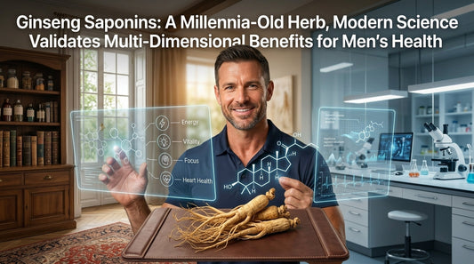 Ginseng Saponins: A Millennia‑Old Herb, Modern Science Validates Multi‑Dimensional Benefits for Men’s Health