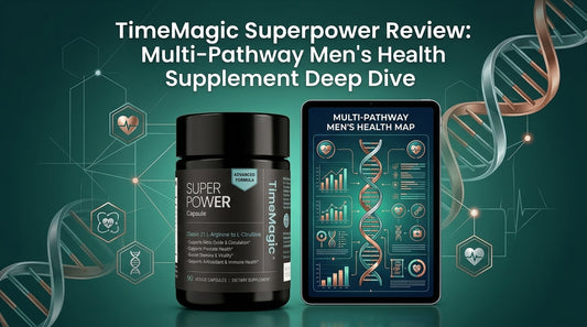 TimeMagic Superpower Review: Multi‑Pathway Men’s Health Supplement Deep Dive