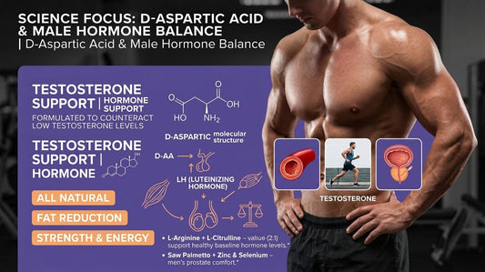D‑Aspartic Acid: Endogenous Amino Acid for Male Hormone and Reproductive Wellness