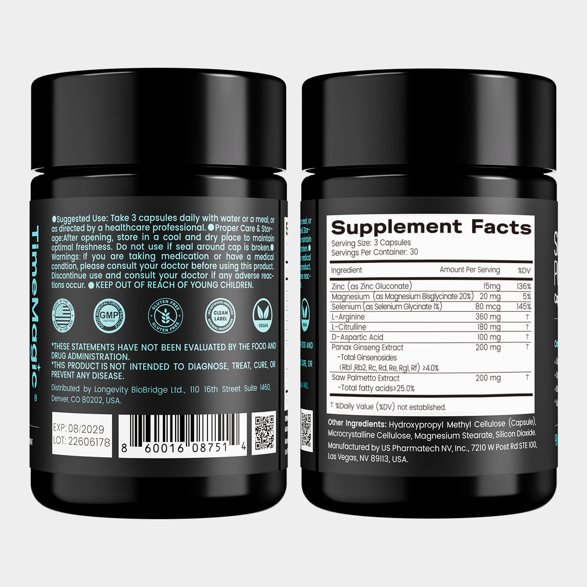 Advanced formula - Superpower 8-in-1 Men health support