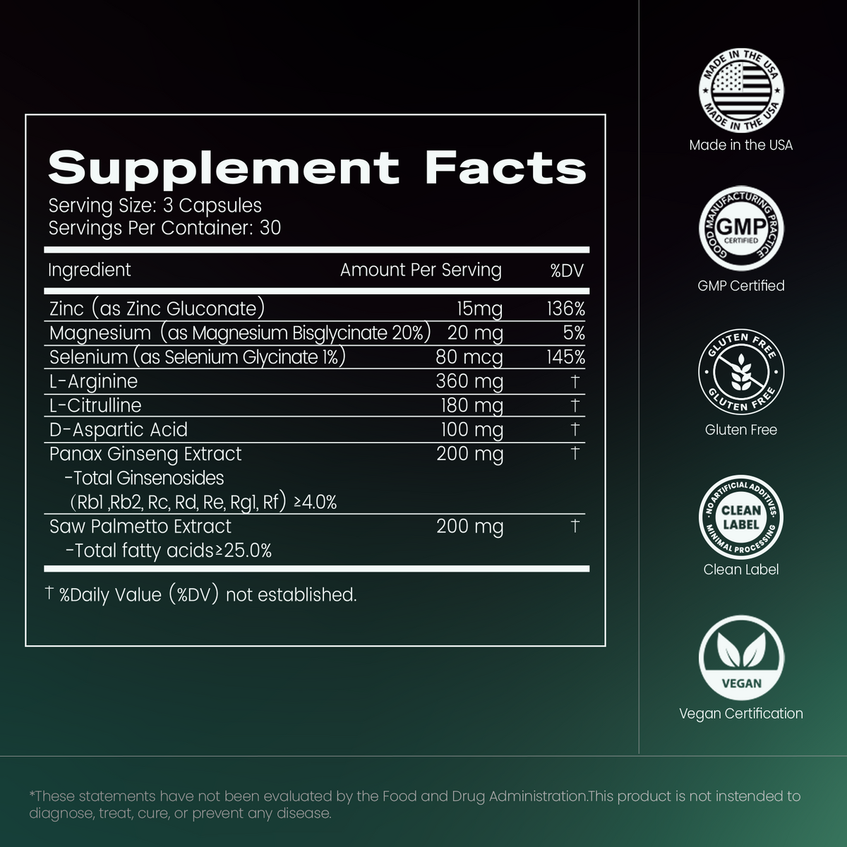 Advanced formula - Superpower 8-in-1 Men health support